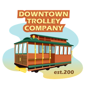 Downtown Trolley Company property artwork