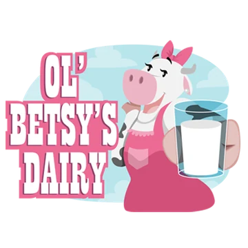 Ol' Betsy's Dairy property artwork