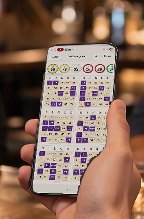The phone cards automatically marked during recorded live bingo play