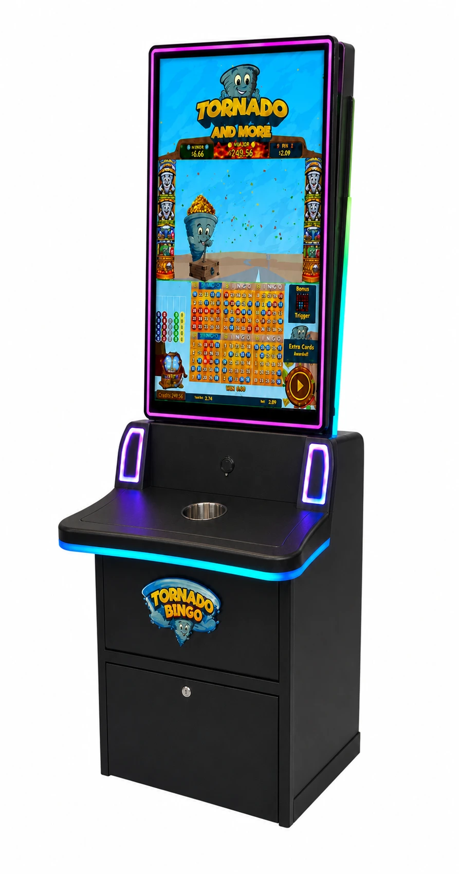 Illustrative Tornado floor-standing cabinet